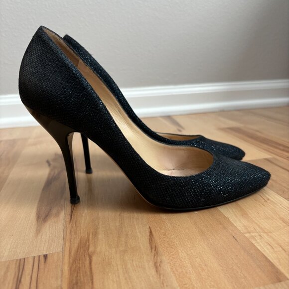 Jimmy Choo Sparkly Pumps - Picture 4 of 8